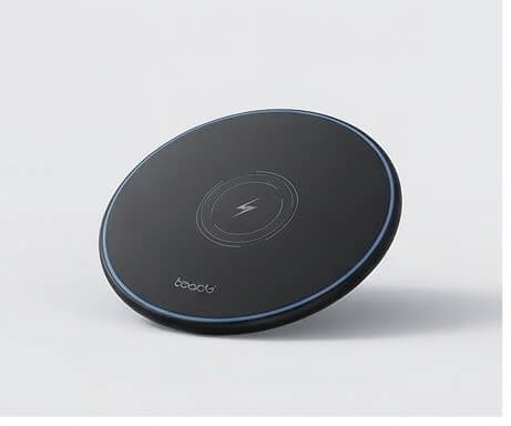 Toocki 15W Fast Wireless Charger Pad - Ultra-Slim Qi Charging Base